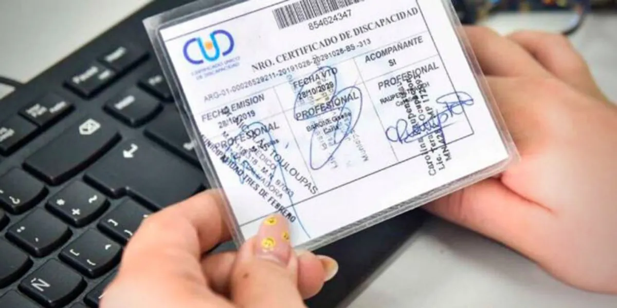 certificado unico de discapacidad-cud
