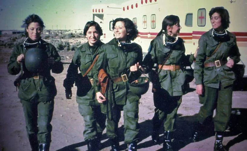 Las mujeres combatientes de Malvinas