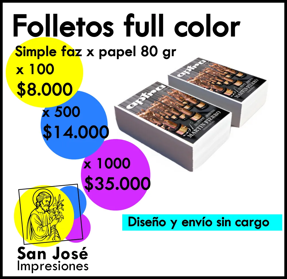 FOLLETOS COLOR